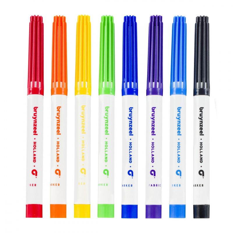 Fabric markers set 8