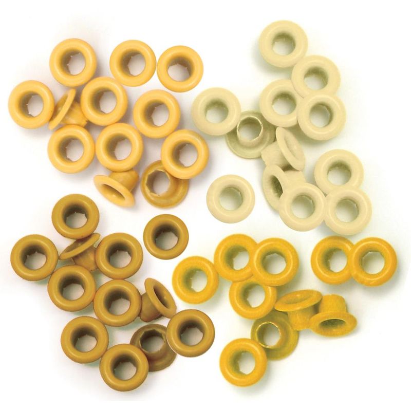 We R Eyelets Standard 60/Pkg - YELLOW