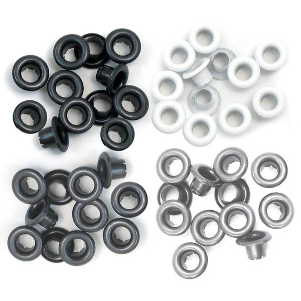 We R Eyelets Standard 60/Pkg - GREY