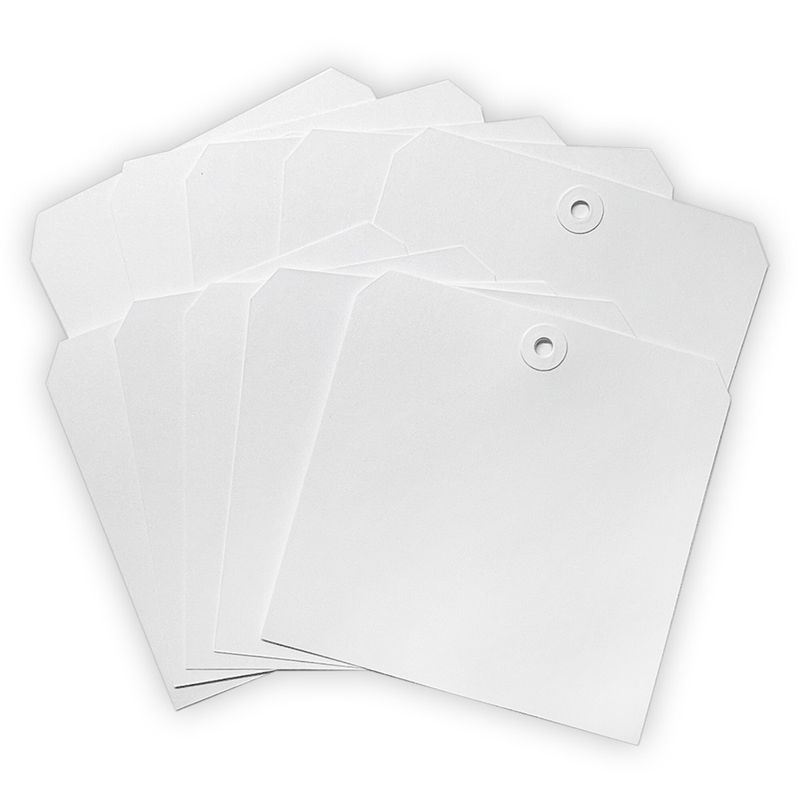 Dina Wakley MEdia Square Tags 5 Inch (20pcs)