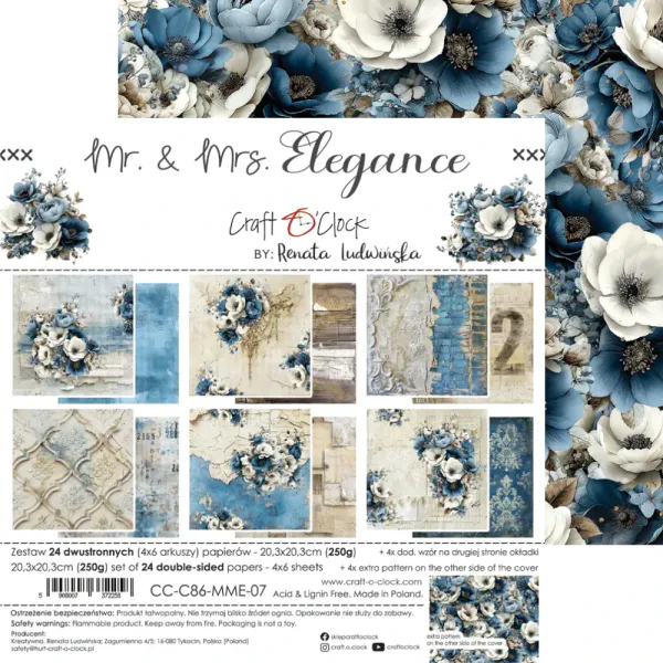 MR. & MRS. ELEGANCE - 20,3X20,3CM