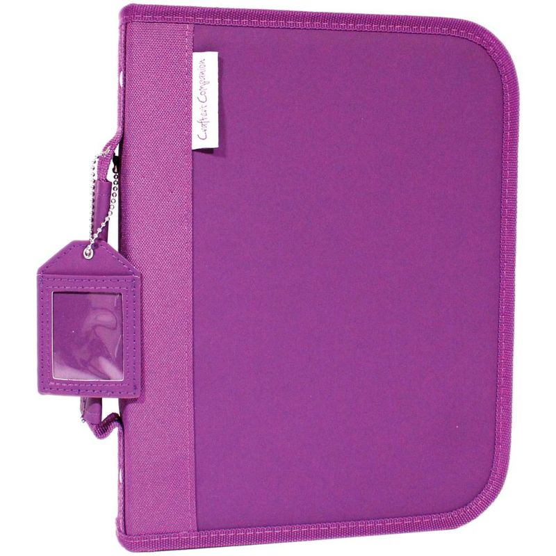 Crafter's Companion Stamp & Die Storage Folder Small, Purple