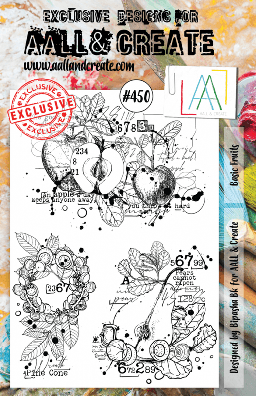 #450 - A5 STAMPS - Basic fruits