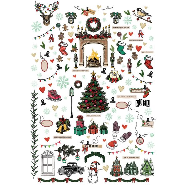 Mistletoe And Memories - Laser Cut Outs Elements