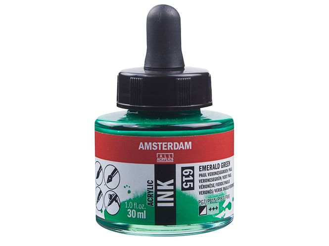 Hovedbilde Acrylic Ink - Emerald Green