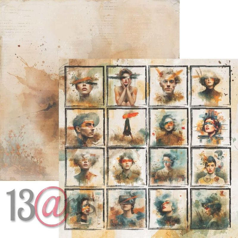RETROTECA - Paper pad  12x12