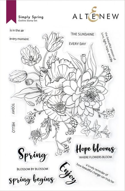 Hovedbilde Simply Spring Stamp Set