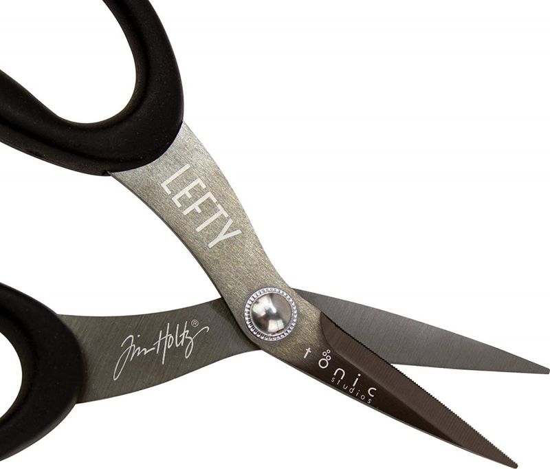 Tim Holtz - Left Handed Mini-Snips - 5 Inches