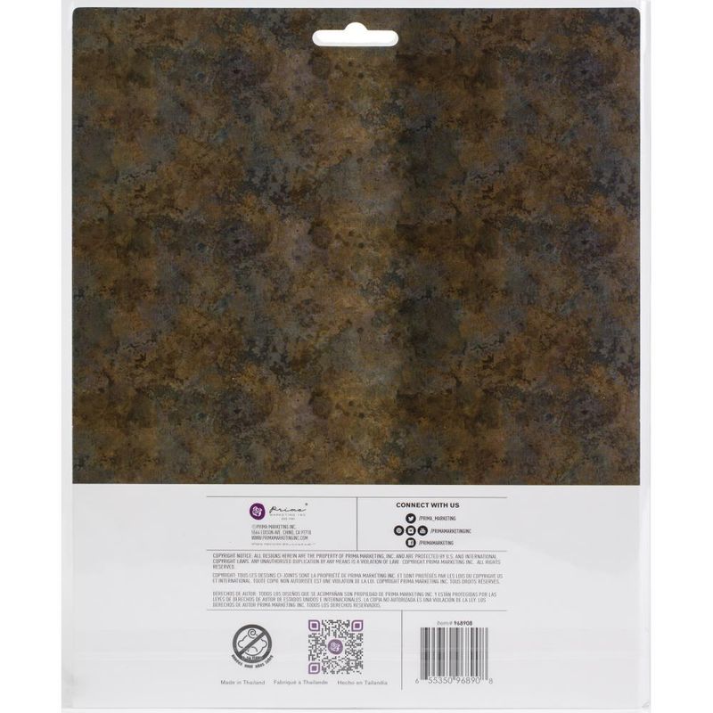 Finnabair Decorative Chipboard Mechanical Thistle, 11/Pkg