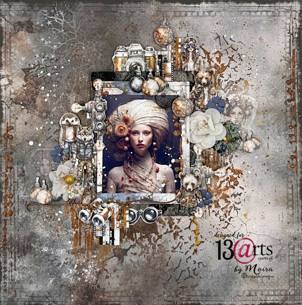 GRUNGY WINTER Die cuts