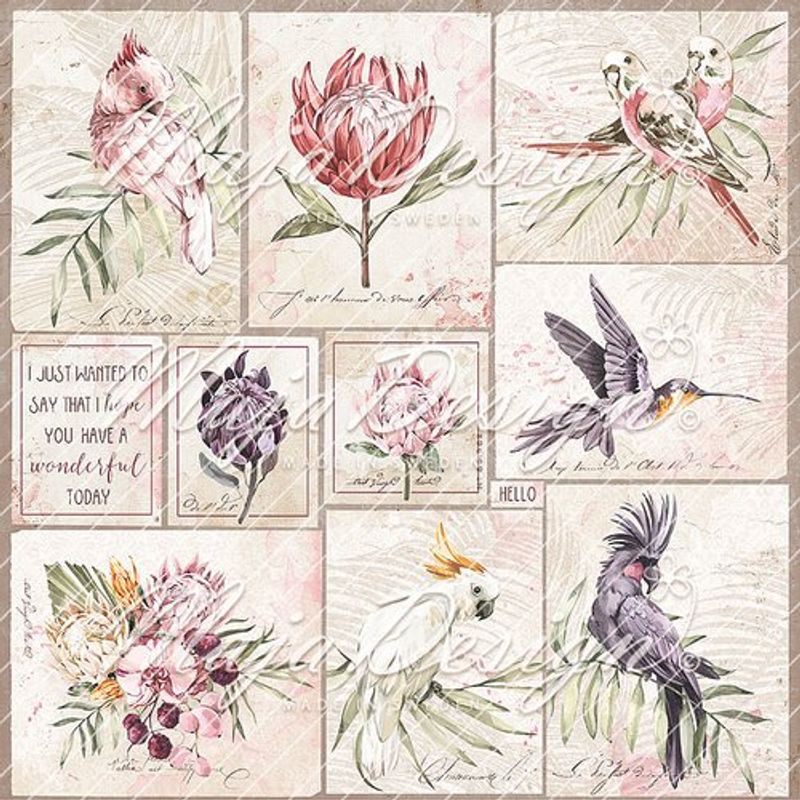 Tropical Garden - Die cuts