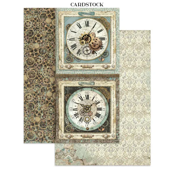 Voyages Fantastiques Junk Journal Stickers, Backgrounds, Cut-Outs 