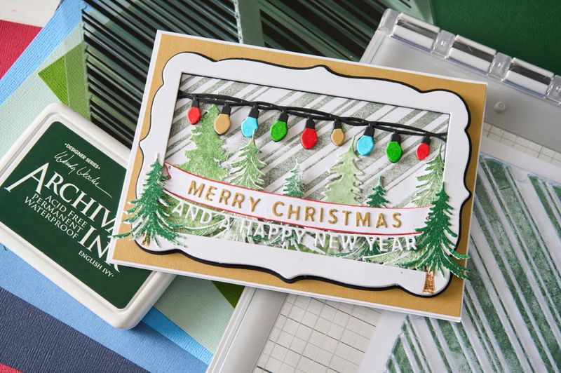 Thinlits Die by 49 and Market Snap and Swap Merry Christmas (15pcs) 