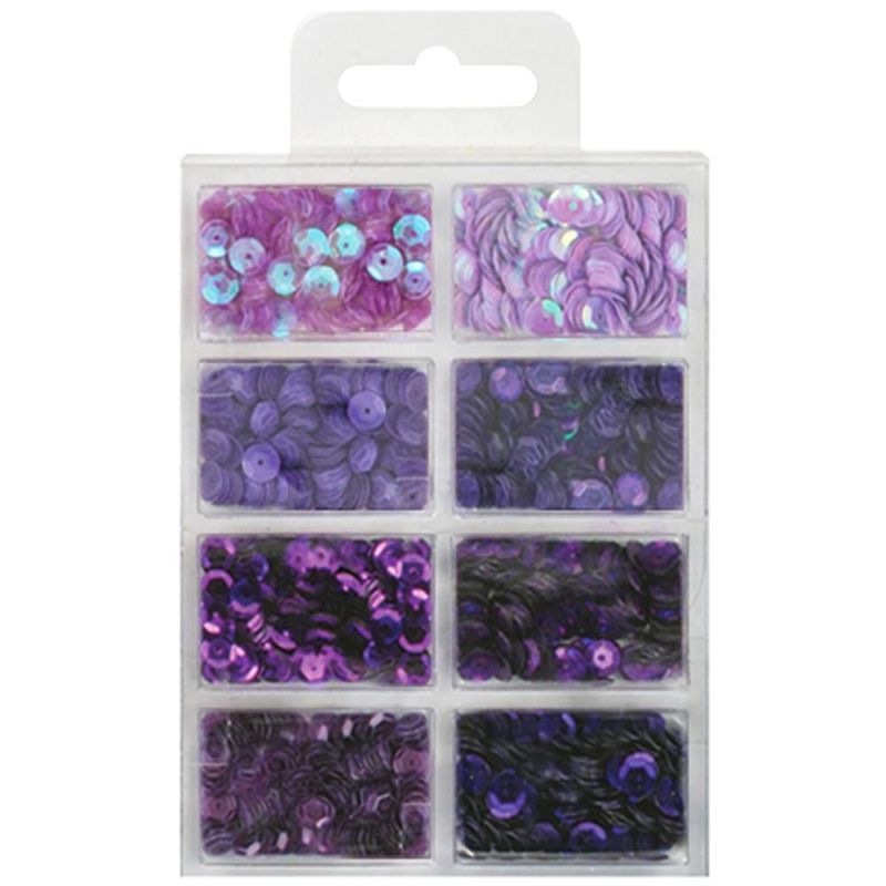 Cup Sequins 7mm - Viola