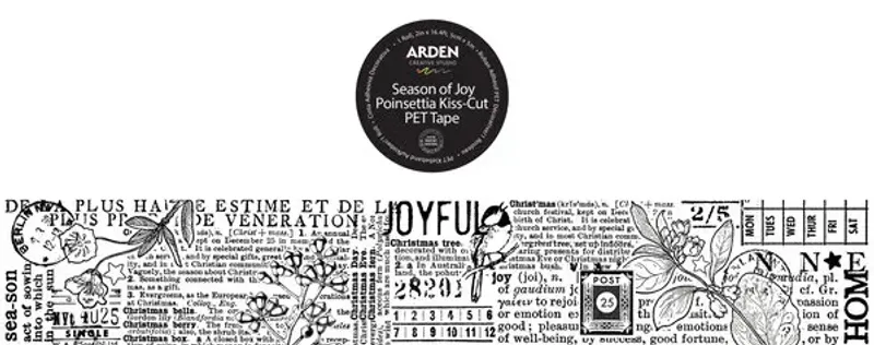 Season of Joy Journal PET Tape Continuous