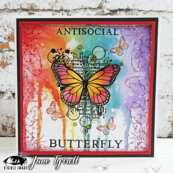 Hovedbilde Antisocial Butterfly A6 Stamp ...