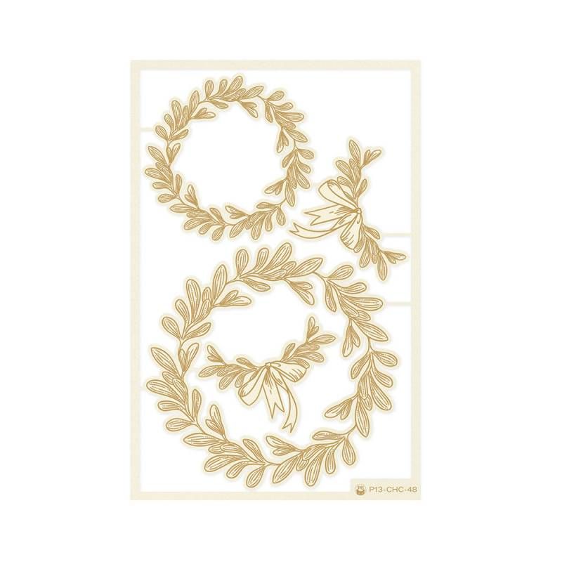 LIGHT CHIPBOARD EMBELLISHMENTS CHRISTMAS CHARM 05