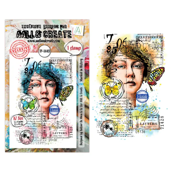 TP-1449 - A7 STAMP SETS - MARKED IN HISTORY