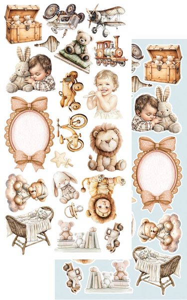 Alchemy of Art Extras to Cut Baby Boy – 30,5&times;15 cm