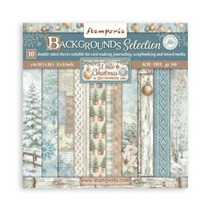Hovedbilde White Christmas 8x8 Inch ...