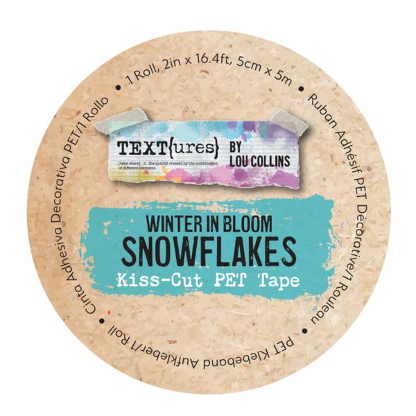 Winter in Bloom Kiss-Cut PET Tape Snowflakes (5cmx5m) by Lou Collins