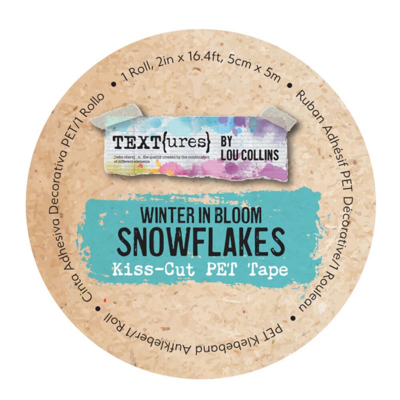 Winter in Bloom Kiss-Cut PET Tape Snowflakes (5cmx5m) by Lou Collins