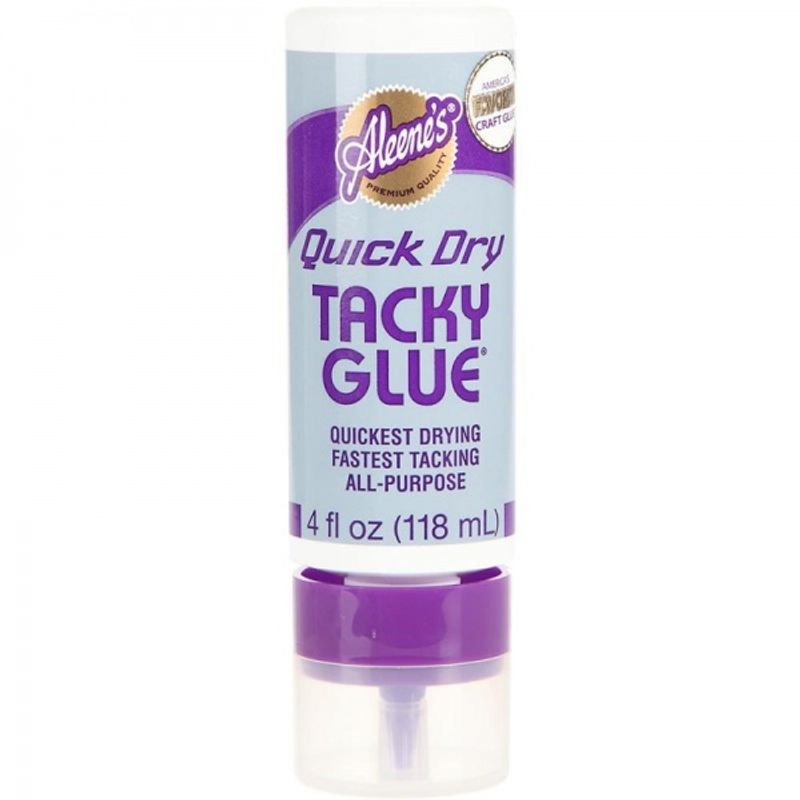 Quick dry tacky glue