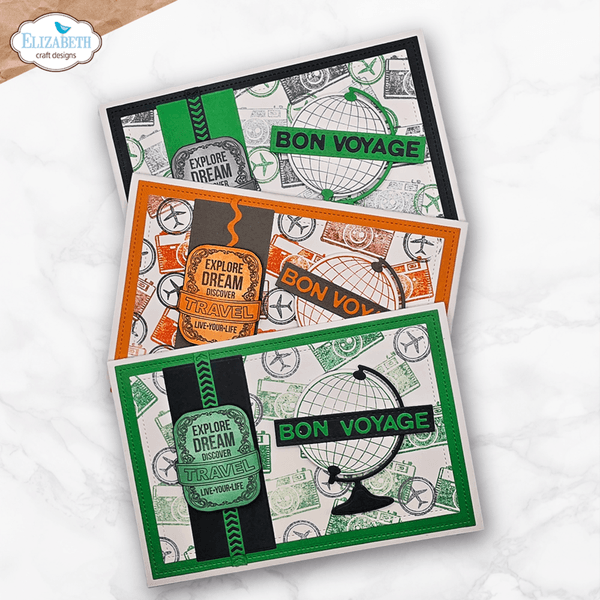 Rest & Relaxation Stamp and Die Set Let's Go! by Everyday Memories