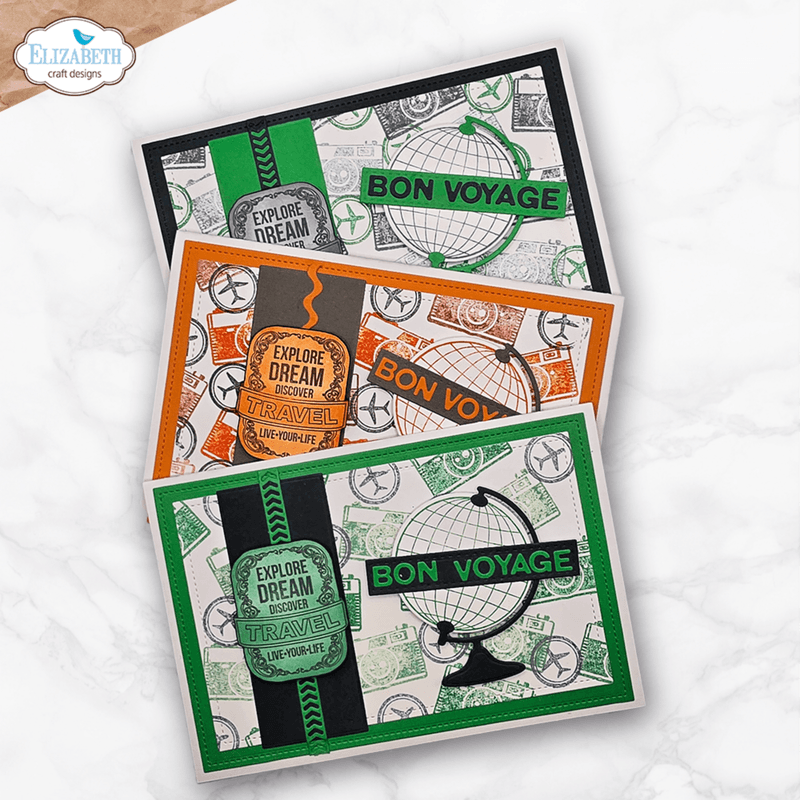 Rest & Relaxation Stamp and Die Set Let's Go! by Everyday Memories
