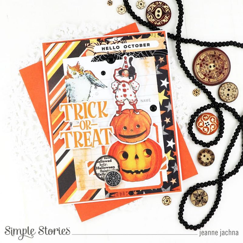 Simple Vintage October 31st - 4x6 elements