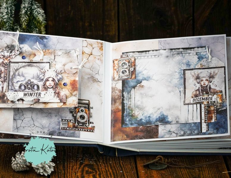 GRUNGY WINTER Die cuts