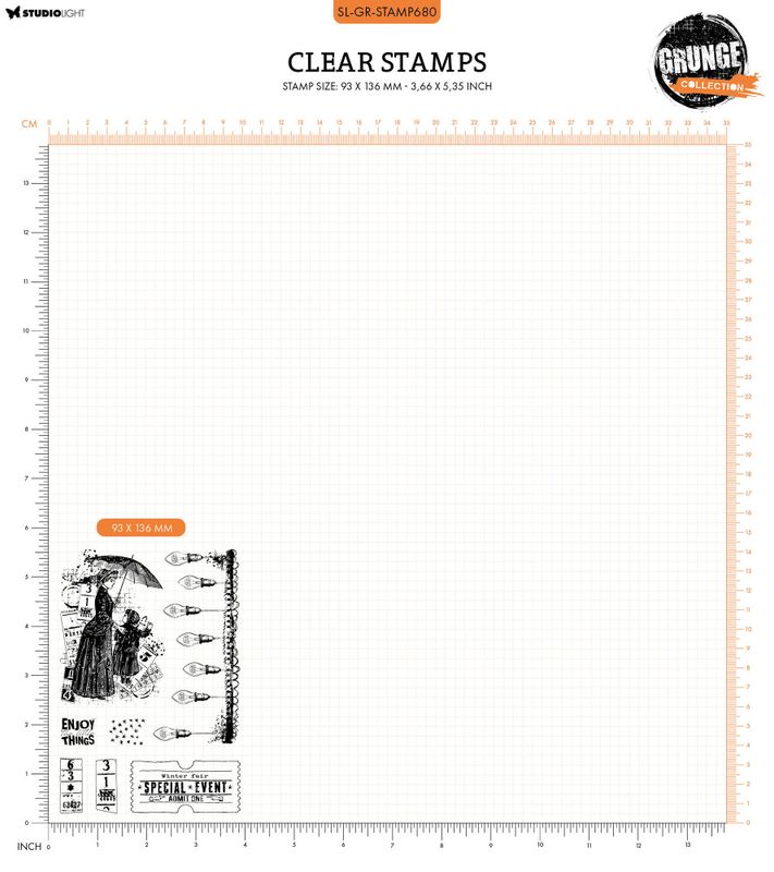 Winter Fair Grunge Stamp