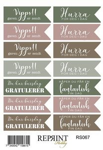 Hovedbilde Hidden Magic - Paper Stickers ...