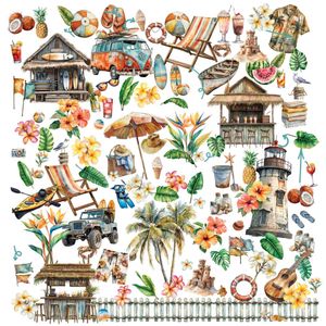 Hovedbilde Beach Vibes - Laser Cut Outs ...