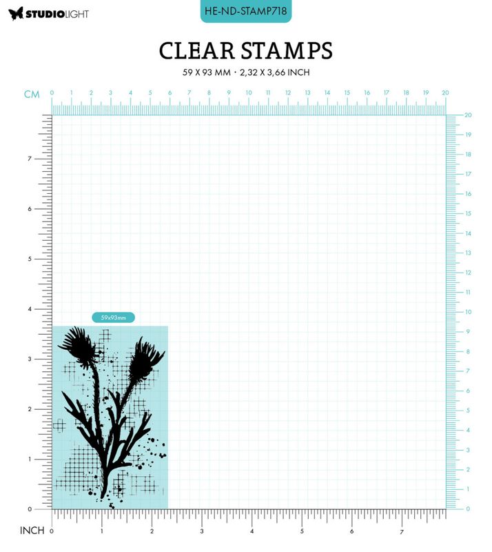 Nature's Dream 2 Clear Stamp Silhouette 