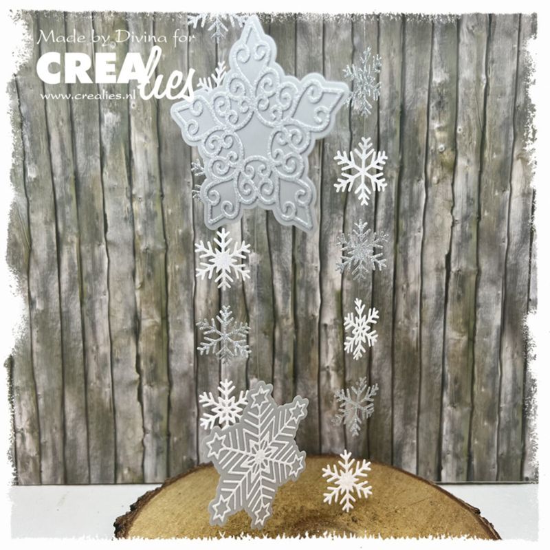 X-tra Dies No. 57 Geometric Snowflake Small