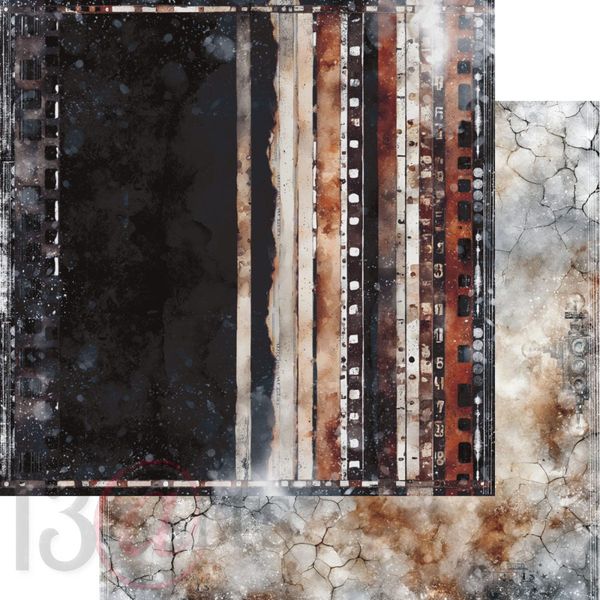 Paper pad 6"x6" GRUNGY WINTER
