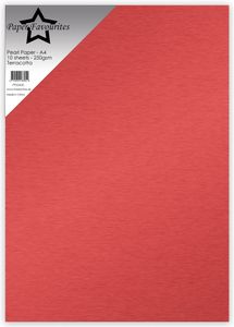 Hovedbilde Pearl Paper A4 Terracotta ...