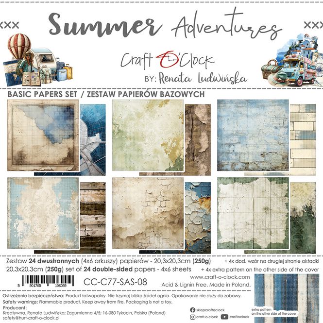Hovedbilde SUMMER ADVENTURES - A SET OF ...