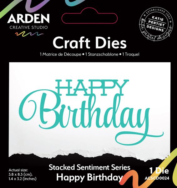 Craft Die Happy Birthday 