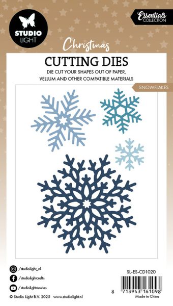 Snowflakes Christmas Cutting Die