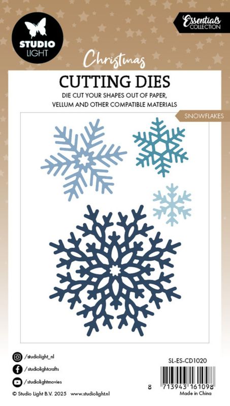 Snowflakes Christmas Cutting Die