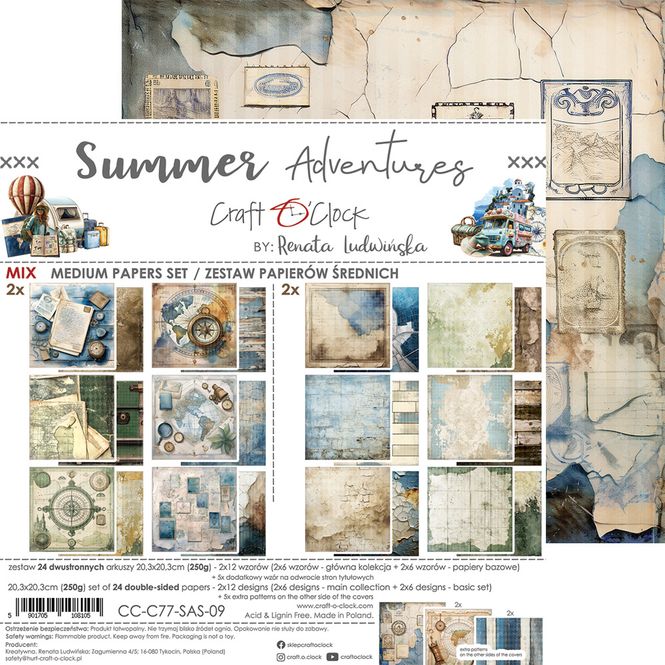 Hovedbilde SUMMER ADVENTURES - A SET OF ...