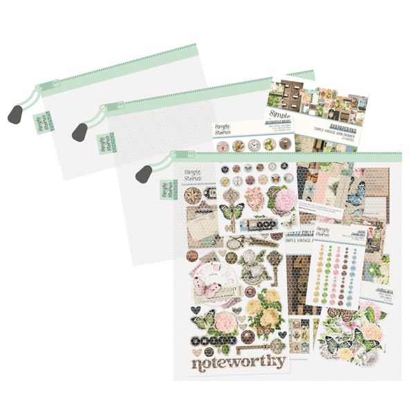 Simple Stories Craft Storage Pouch Medium 