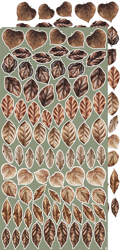 CREATIVE EXTRAS - MIX 04 - ALL LEAVES - EXTRAS SET