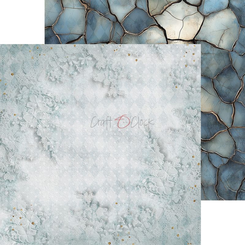 TIM E L E S S G R A C E -   a s e t o f  p a p e r s 2 0,3 x2 0,3 c m -  MIX