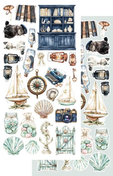 Alchemy of Art Extras to Cut Ocean Blue – 30,5&times;15 cm
