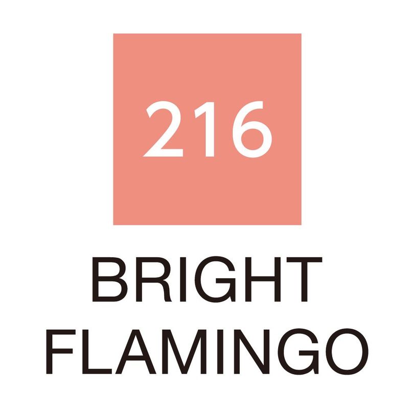 ZIG Clean Color Real Brush 216 Bright Flamingo