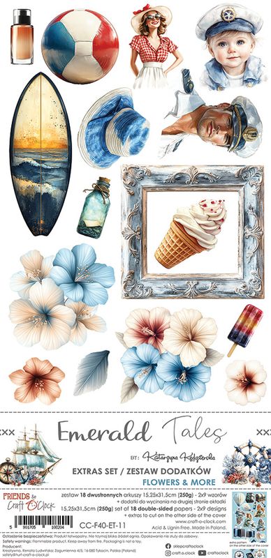 EMERALD TALES - EXTRAS SET - FLOWERS