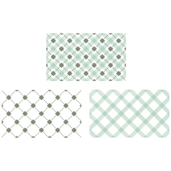 Clear Stamps by 49 and Market Tartan (2pcs) 
